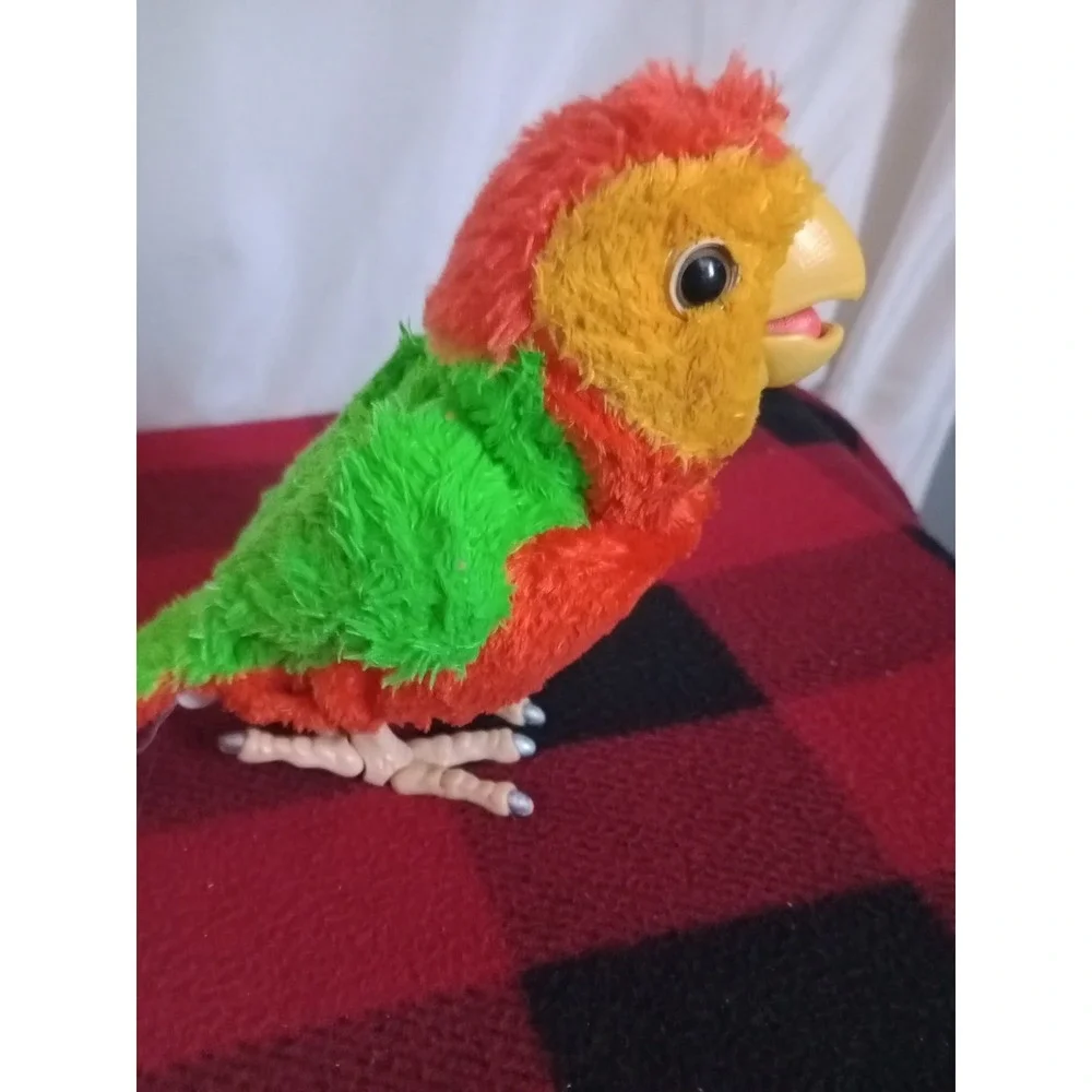 VTG FurReal Friends Baby Bird Parrot Retired 2007 Interactive Toy WORKS